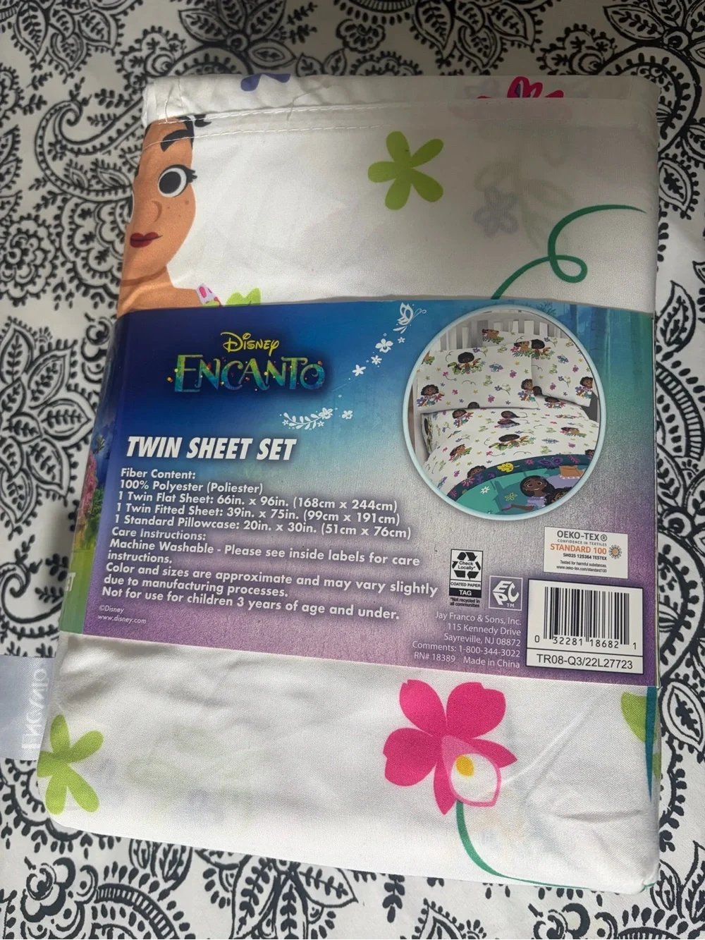 Disney Encanto Twin Sheet Set